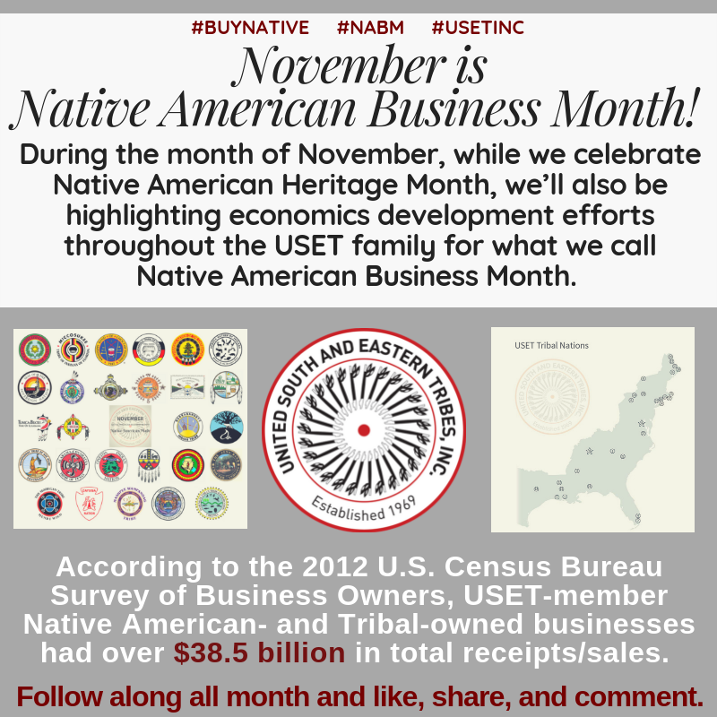 Native American Business Month United South & Eastern Tribes