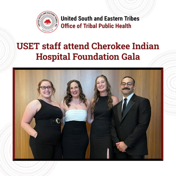 USET staff attend Cherokee Indian Hospital Foundation Gala